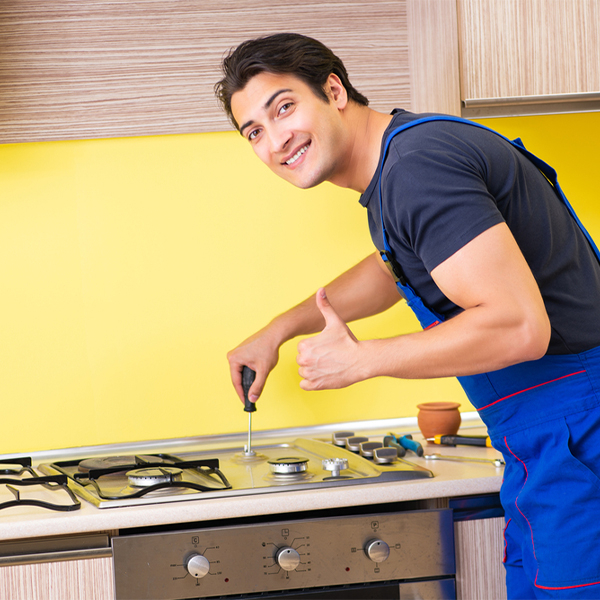 can you provide references from satisfied stove repair customers in Laketown